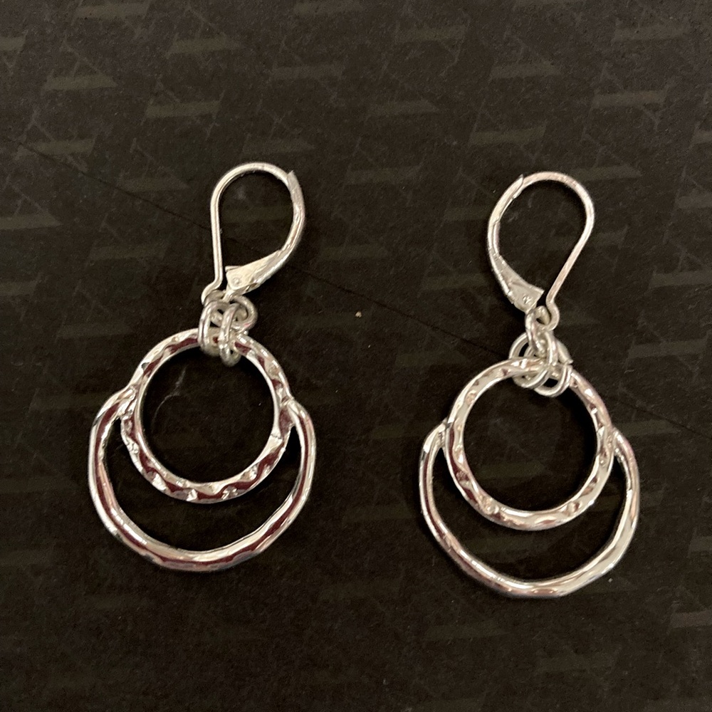 Earrings Silver Tone. Lovely